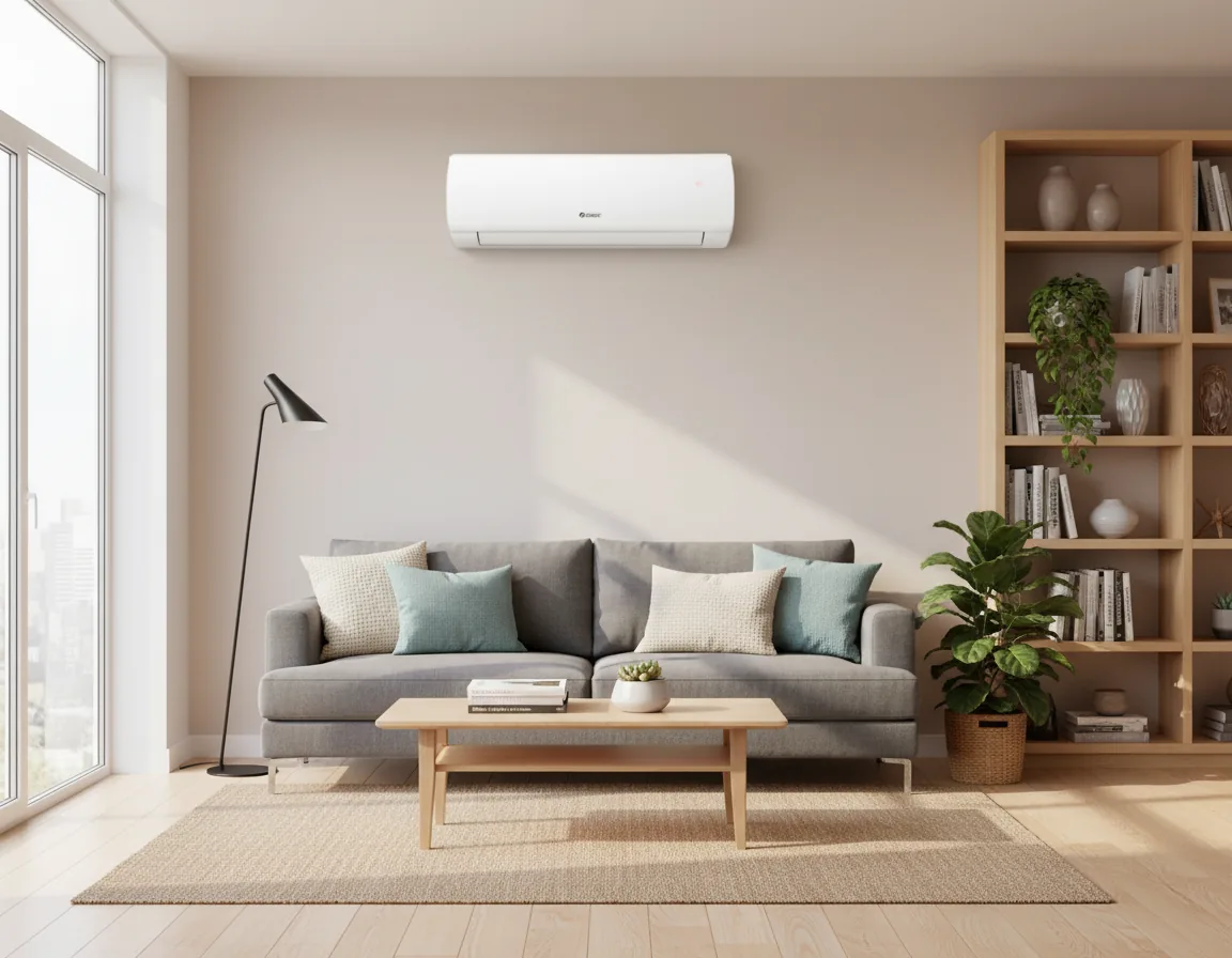 Gree Comfort Pro beltéri klíma nappaliban